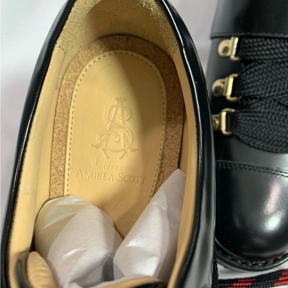 The Office Of Angela Scott Mr. Logan Black Lug Sole Oxford size EU 43 625$ - Picture 11 of 11